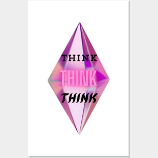 Think - think - think Posters and Art